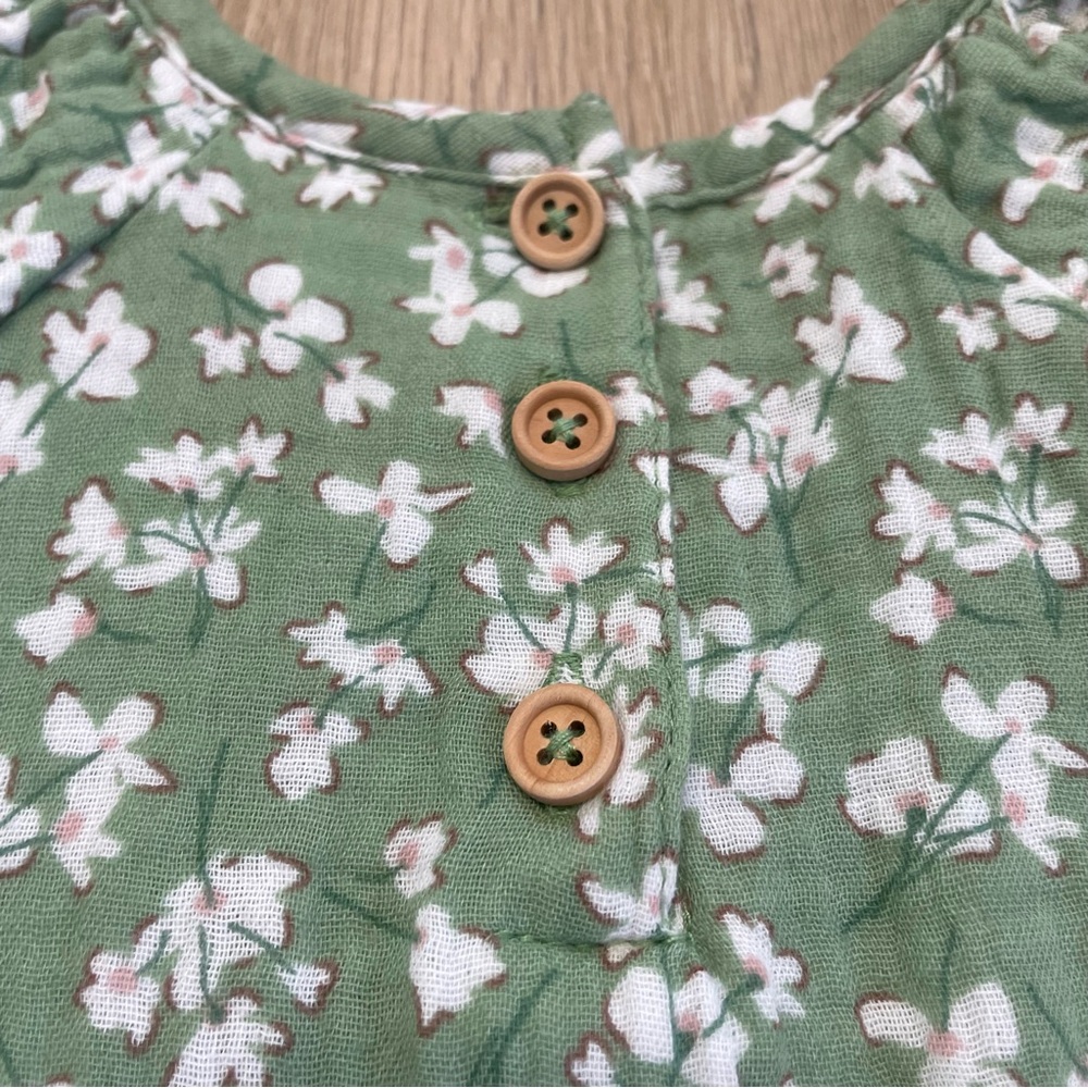 Deux par Deux Girls Size 7 Muslin Blouse & Short Set - Picture 9 of 12